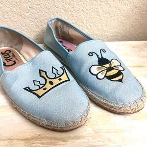Circus by Sam Edelman Light Blue espadrilles “Queen Bee”